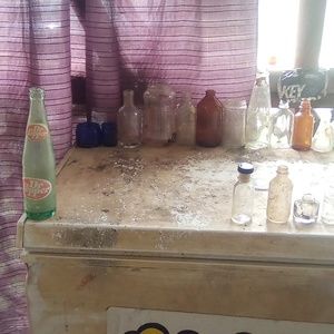 My whole a antique bottle collection